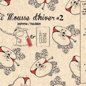 Li'mousse d'hiver pomme/houblon 33 cl